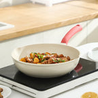 Poêle céramique wok résistant -