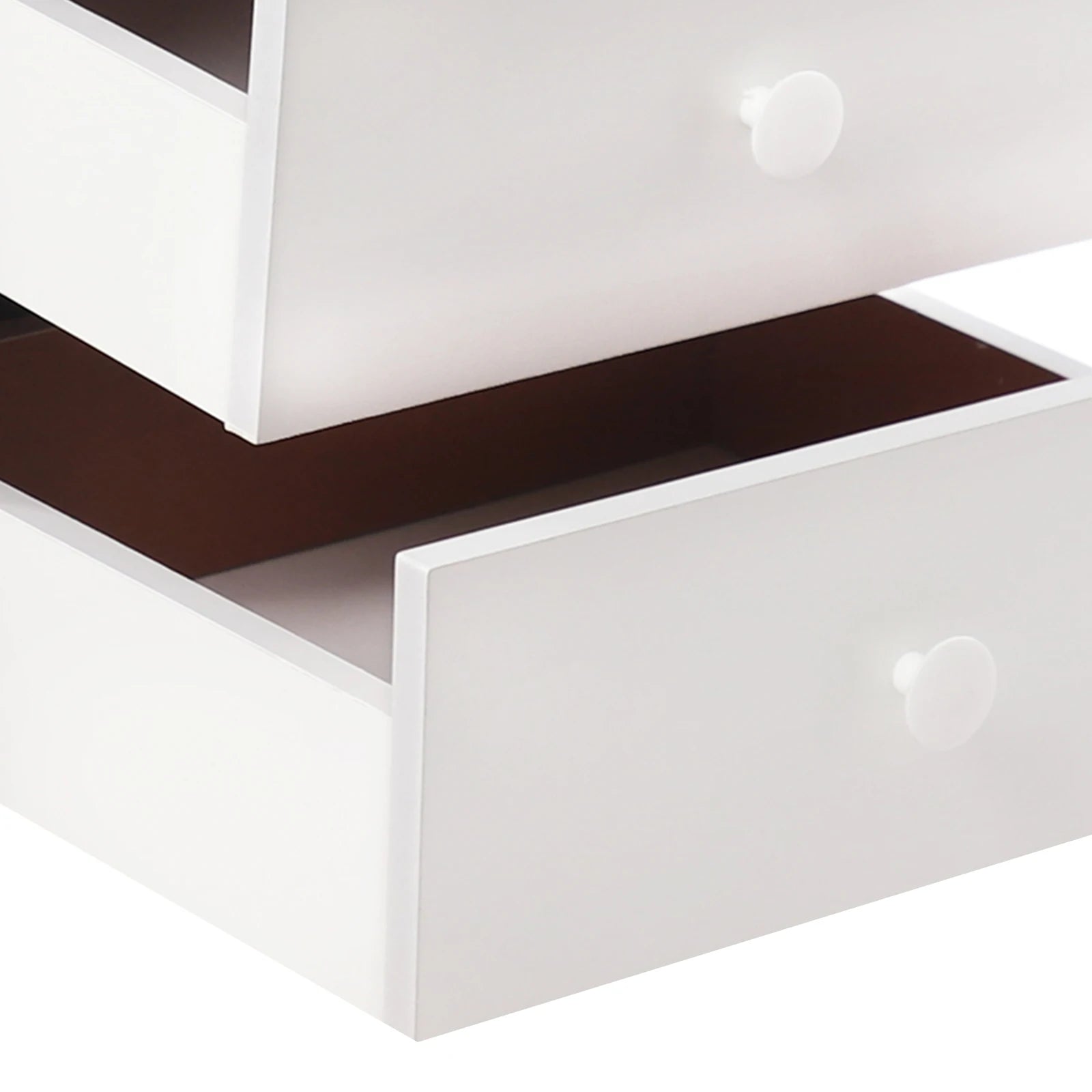 Mini Table de nuit avec poignée et 3 tiroirs -