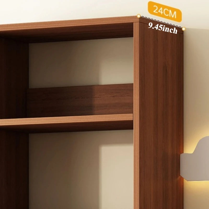 Étagère livre de salon à plusieurs niveaux -