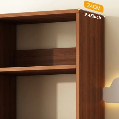 Étagère livre de salon à plusieurs niveaux -