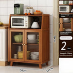 Meuble de rangement étroit en bois - style-5