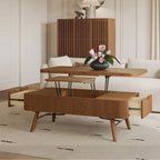 Table basse moderne de luxe en bois de qualité -