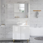 Meuble de rangement à doubles portes cubiques 60x60x30cm -