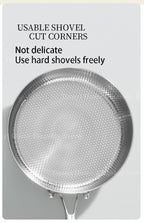 Wok poêle en inox solide -