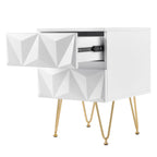 Table de chevet dimension 40x53x40cm décorative moderne -