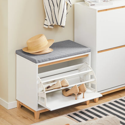 Meuble à chaussure armoire 60x55x34cm -