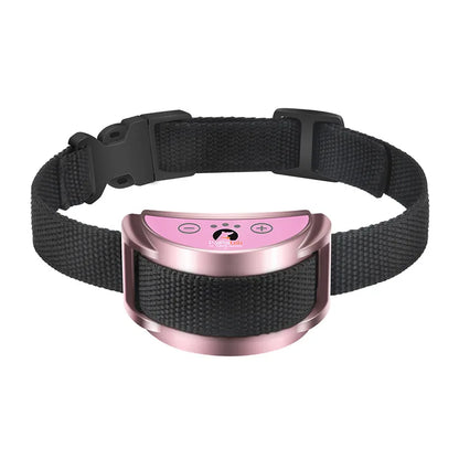 collier anti aboiement petit chien Ultrasonique - Rose