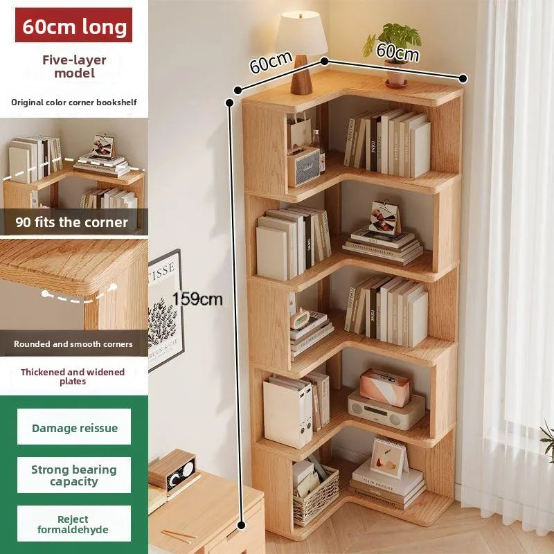 Étagère d'angle salon moderne - AC