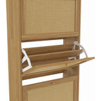 Petit meuble de rangement salle de bain à chaussures -