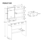 Petit Meuble de rangement pour chambre coiffeuse -
