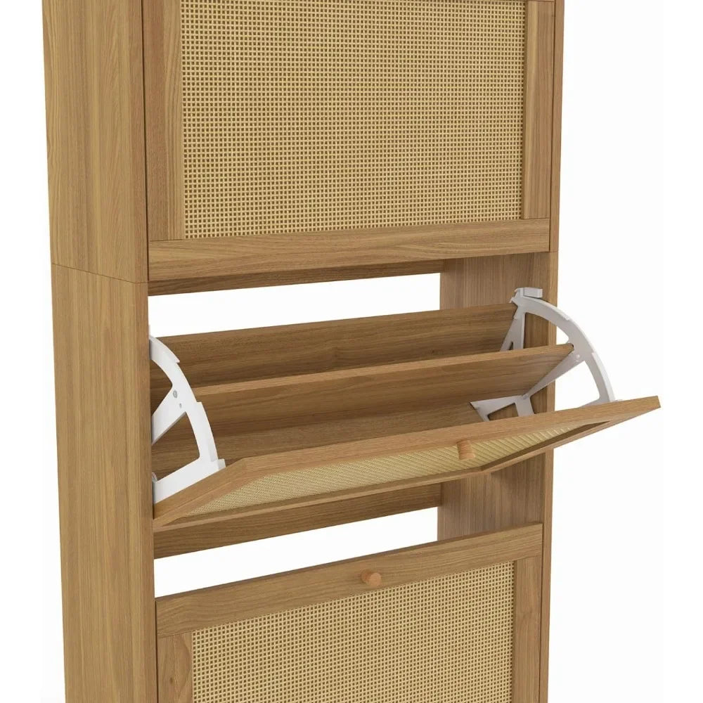 Petit meuble de rangement salle de bain à chaussures -