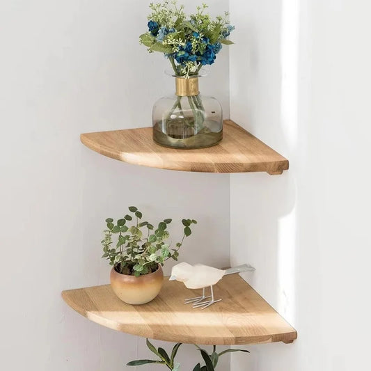 étagère murale vintage en bois -