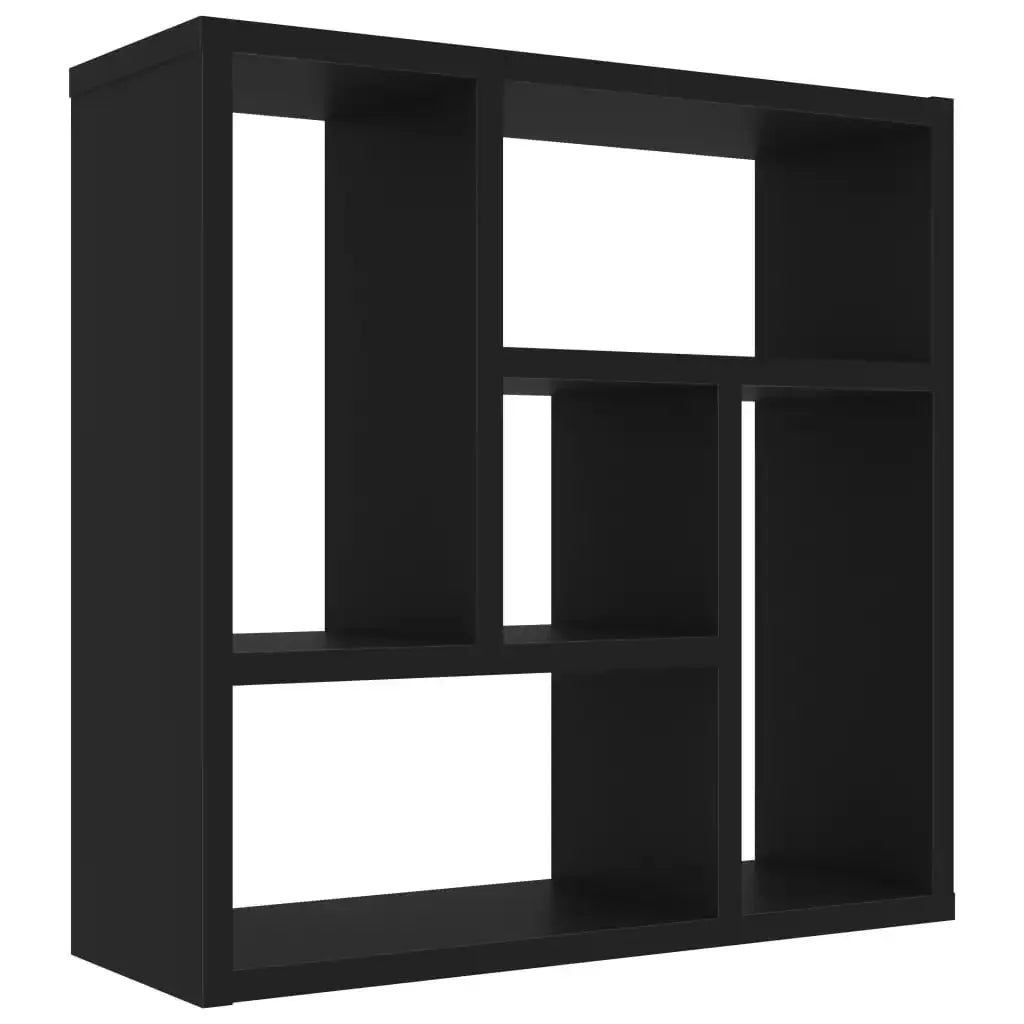 étagère murale chambre 45.1x16x45.1 cm - Noir