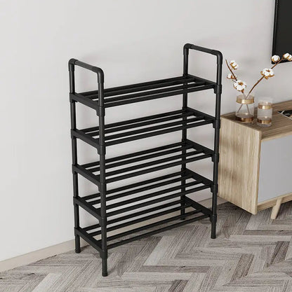 Meuble à chaussure métal multi étagère -