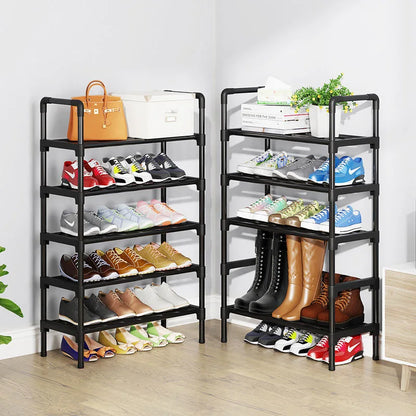 Meuble à chaussure métal multi étagère -