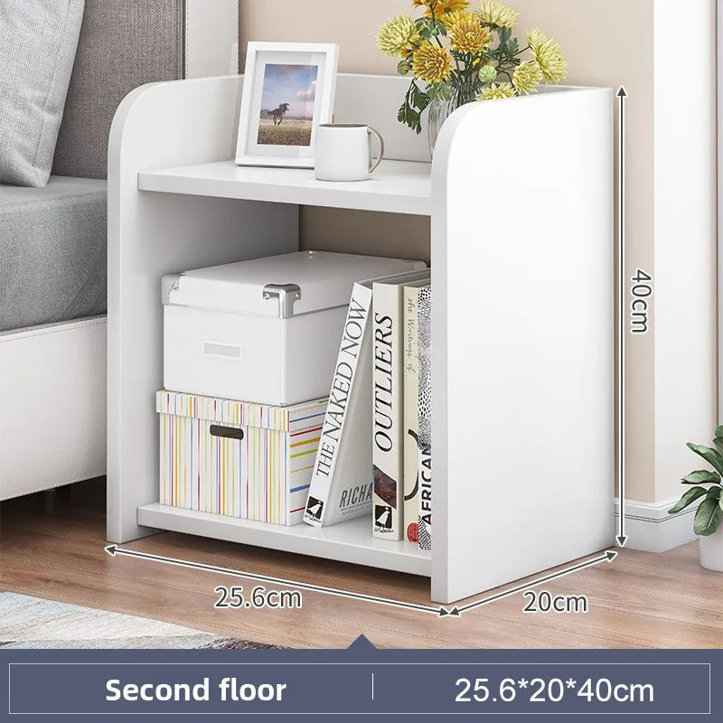 Table de nuit compacte avec 3 tiroirs moderne - C - 2L