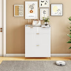 Meuble à chaussure multi compartiments 80x24x110cm -