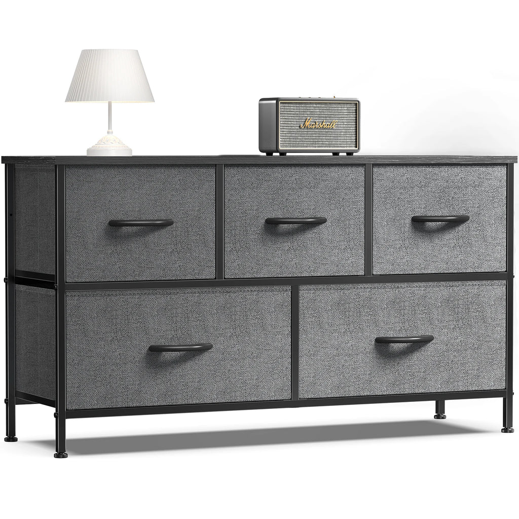 Meuble de rangement chambre pas cher de qualité - Gris Meuble de rangement