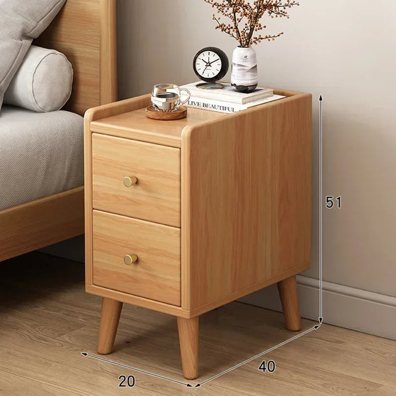 Table de nuit d'angle pour chambre à coucher -