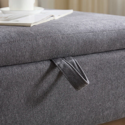 Table basse carré avec compartiment de rangement simple -