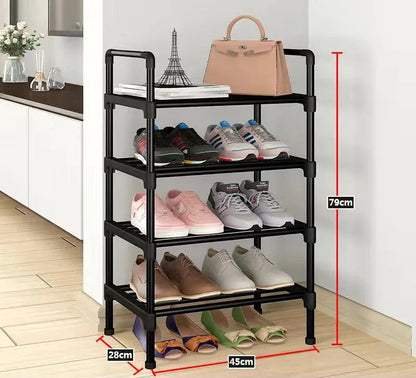 Meuble à chaussure métal multi étagère - 4L Small