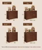 Meuble de rangement d'angle pour maison -