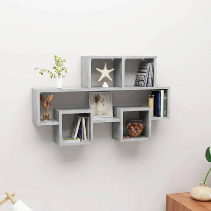étagère murale salon 82x15x51 cm -