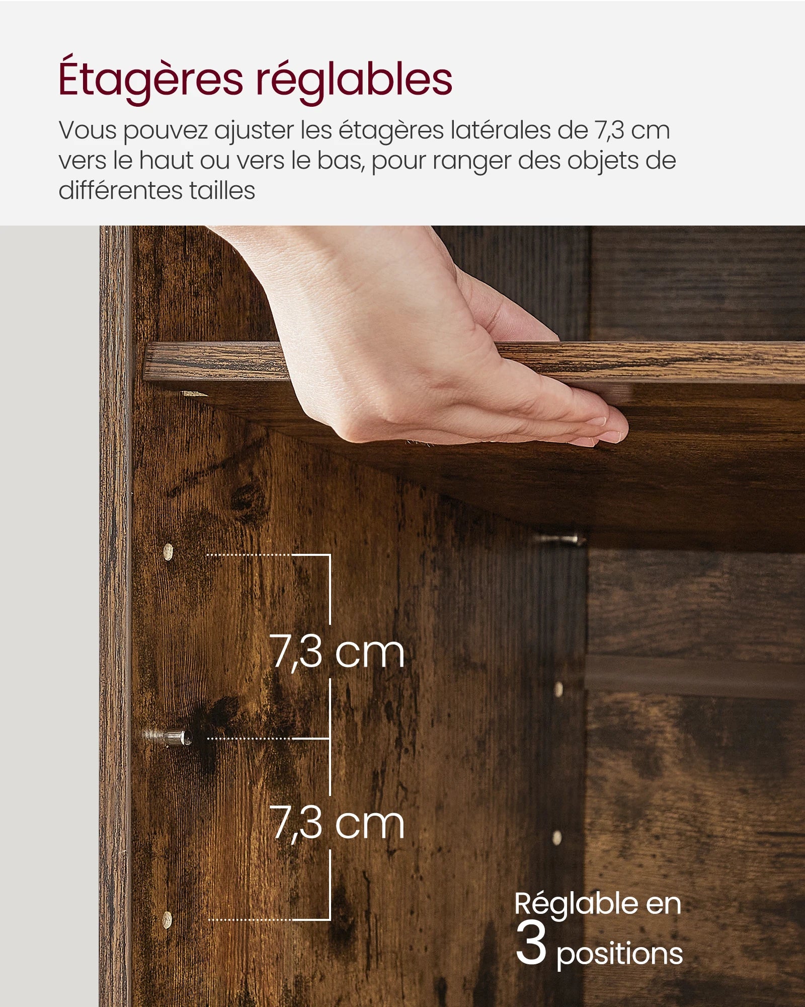 Grand meuble à chaussure et banc 9 Compartiments -