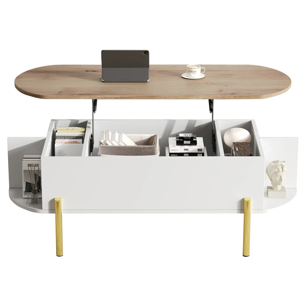 Table basse plateau relevable moderne -