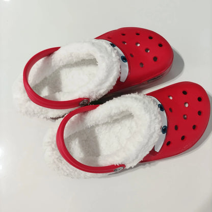 Crocs cars 95 McQueen avec jibbitz et fourrure interne -