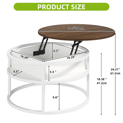 Table basse petit et relevable moderne -
