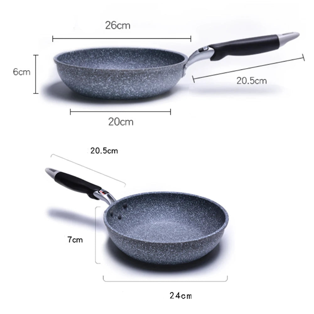Poêle céramique de 28cm Durable flexible et pratique -