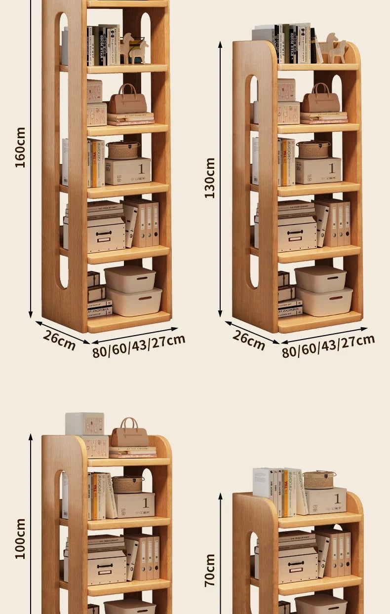Étagère livre moderne industrielle de taille moyenne -