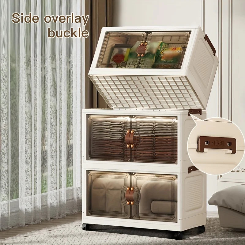 Meuble à chaussure transparent multifonction de type cabine -