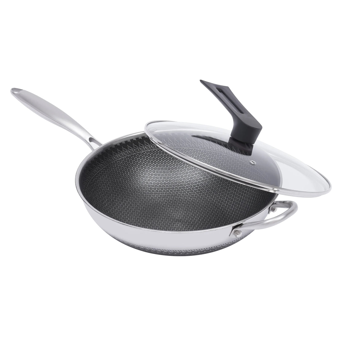 Poêle inox pas cher original -