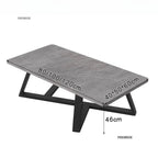 Table basse basse et épurée pour salon -