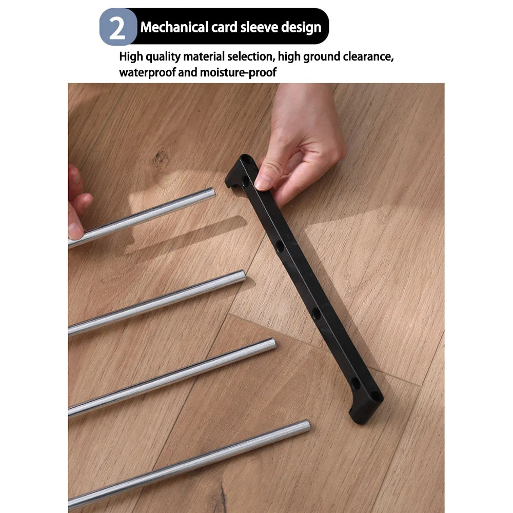 Étagère chaussures étroite simple -