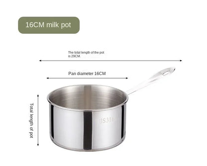 Casserole inox petite taille -