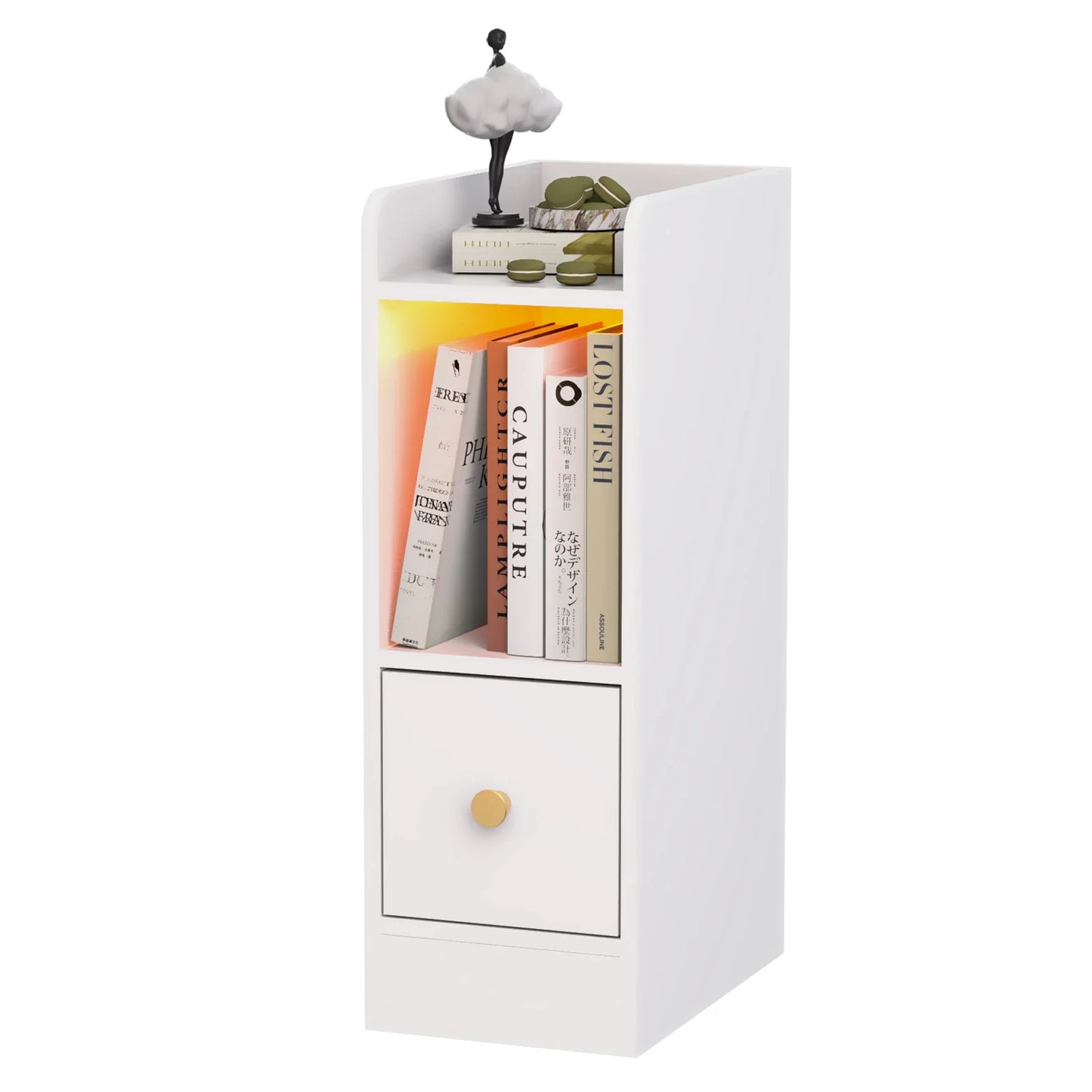 Table de nuit pour petite espace luxueux -