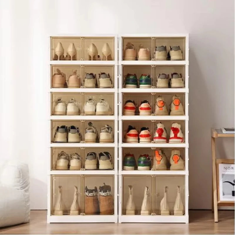 Meuble à chaussure haut minimaliste -