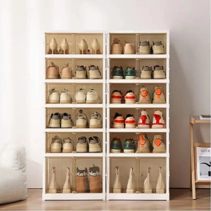 Meuble à chaussure haut minimaliste -