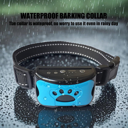 collier anti aboiement rechargeable avec USB -