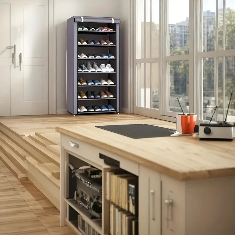 Meuble à chaussure pas cher avec étagère -