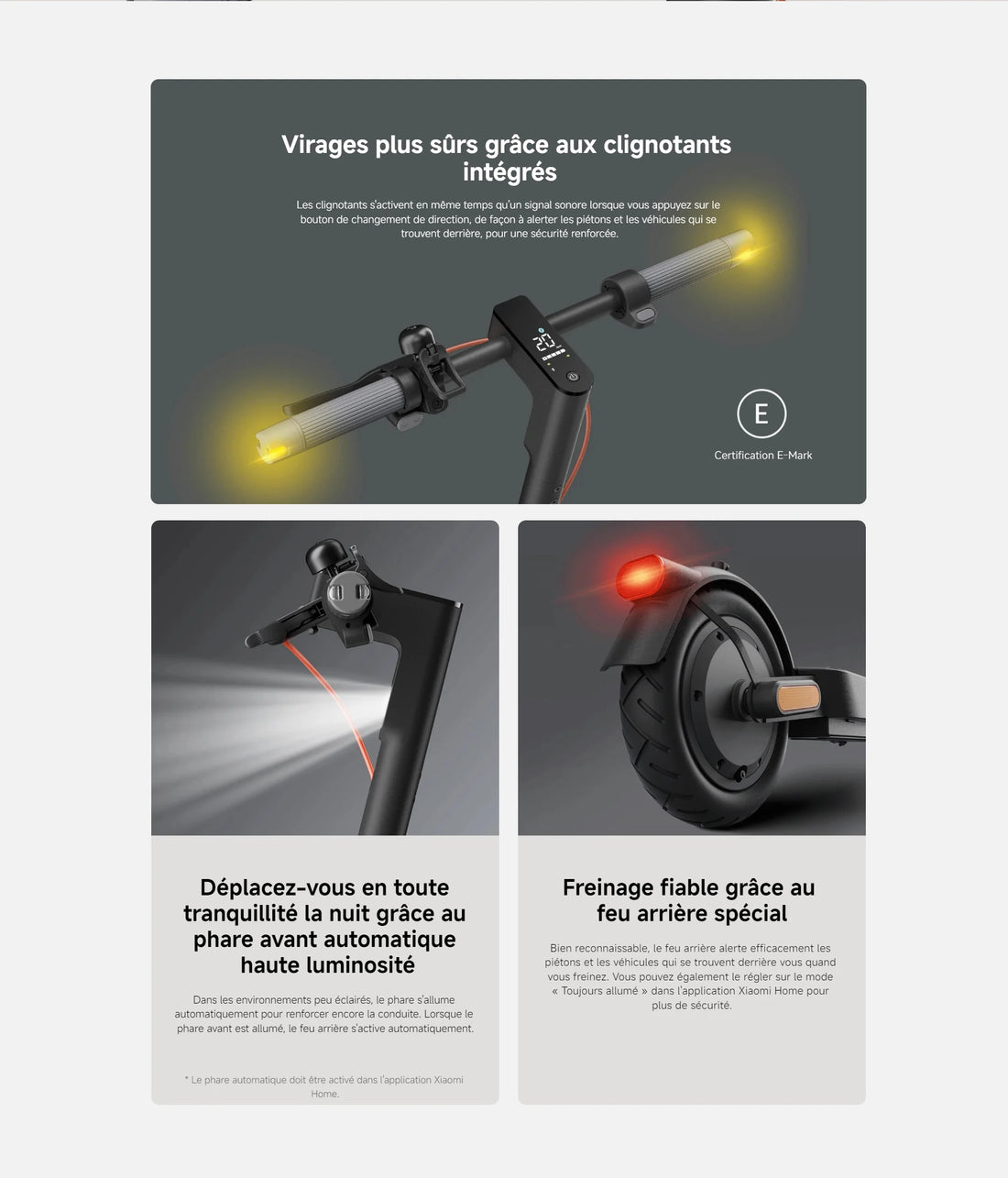 Trottinette électrique Xiaomi Scooter 5 - moteur 700 W