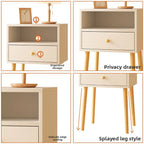 Table de nuit simple pour petit appartement de luxe -