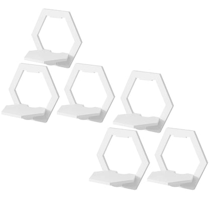 étagère murale flottante hexagonale 3 à 15Pcs - 6PCS