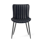 Chaise salle à manger en faux cuir de 4 lots -