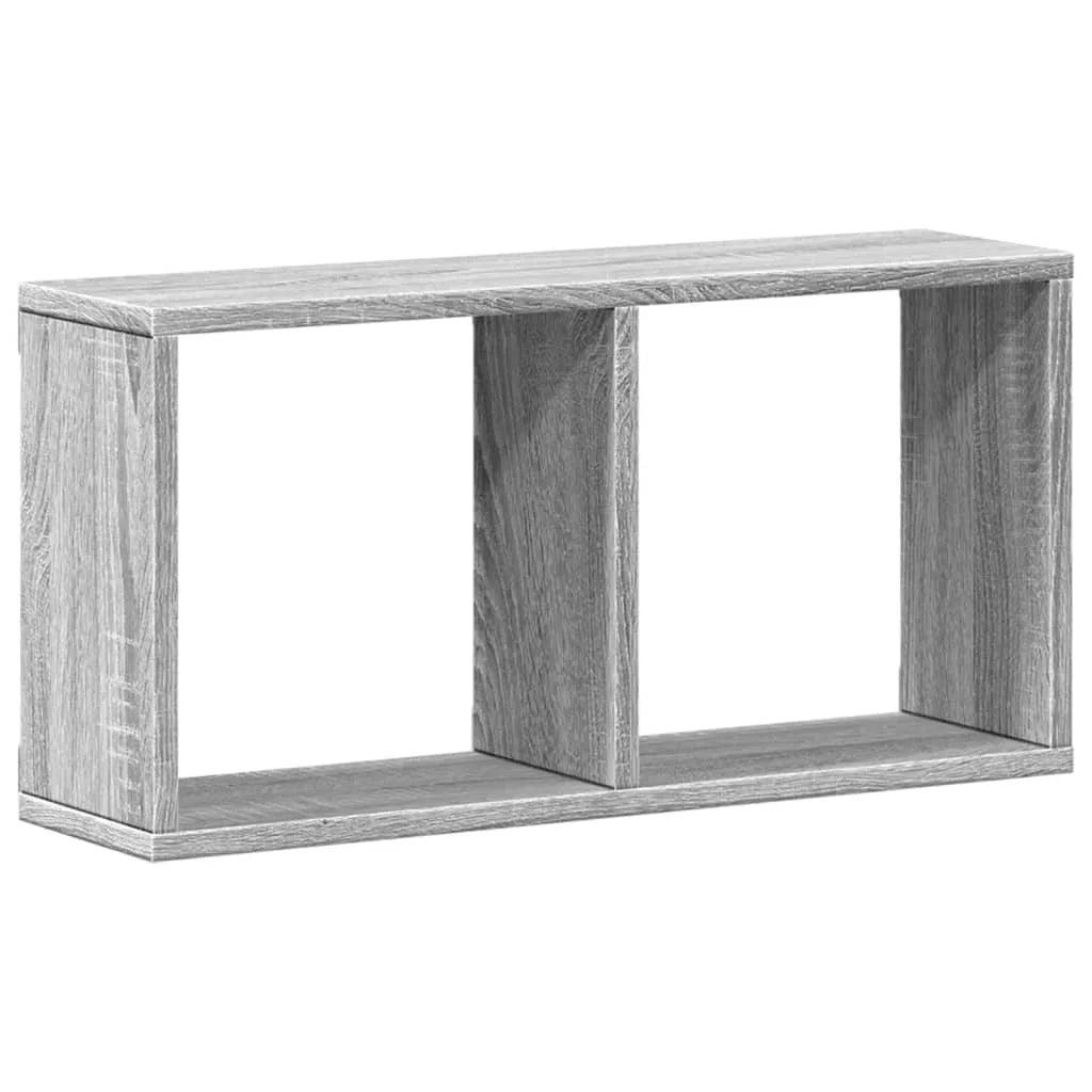 étagère murale blanc en 3 parties carrés 100x16x30 cm - 60 x 16 x 30 cm 1