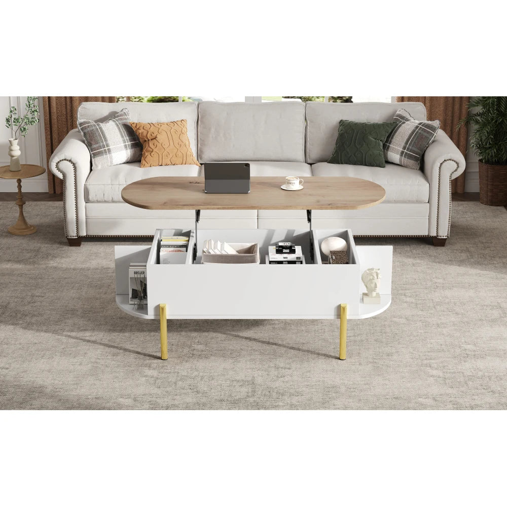 Table basse plateau relevable moderne -
