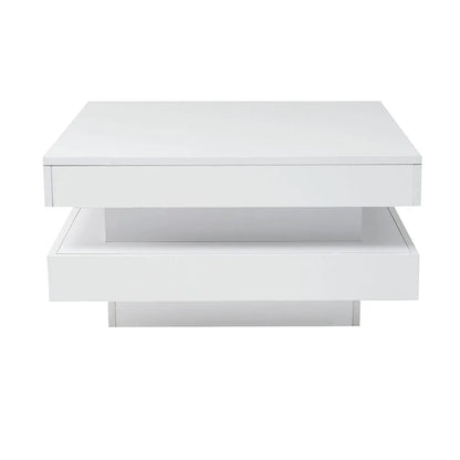 Table basse moderne style technologique - Blanc Table basse